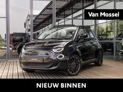 Zwart Gebruikt 2023 Fiat 500e La Prima Cabriolet | € 25.900 (Eerlijke prijs)