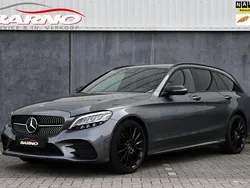 Zwart Gebruikt 2018 Mercedes C300 AMG Stationwagen | € 31.499 (Eerlijke prijs)