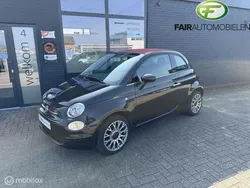 Zwart Gebruikt 2018 Fiat 500C Pop Star Cabriolet | € 12.450 (Iets duurder)