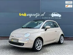 Bruin Gebruikt 2015 Fiat 500C Lounge Cabriolet | € 9.940 (Eerlijke prijs)