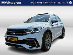 Wit Gebruikt 2021 VW Tiguan R-line SUV | € 38.950 (Eerlijke prijs)