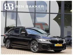 Zwart Gebruikt 2021 BMW 520 Executive Stationwagen | € 36.900 (Eerlijke prijs)