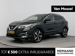 Zwart Gebruikt 2019 Nissan Qashqai Tekna+ SUV | € 19.435 (Eerlijke prijs)