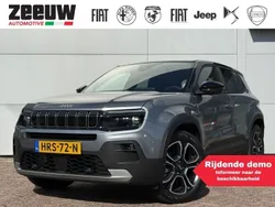 Grijs Nieuw 2025 Jeep Avenger EV Summit SUV | € 39.900