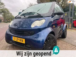 Zwart Gebruikt 2002 Smart ForTwo Coupé Passion Hatchback | € 1.995 (Eerlijke prijs)