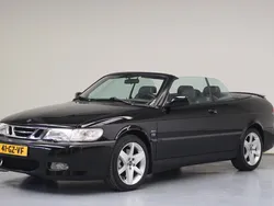 Zwart Gebruikt 2001 Saab 9-3 Cabriolet Aero Cabriolet | € 8.900 (Duur)