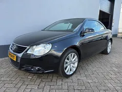 Zwart Gebruikt 2007 VW Eos Cabriolet | € 4.250 (Eerlijke prijs)