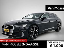 Zwart Gebruikt 2021 Audi A6 Sport Stationwagen | € 39.900 (Eerlijke prijs)