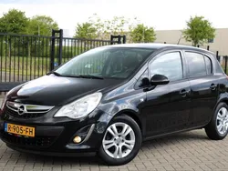 Zwart Gebruikt 2012 Opel Corsa Edition Hatchback | € 4.950 (Eerlijke prijs)