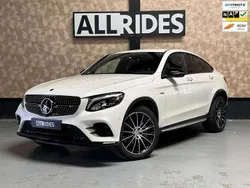 Wit, metallic lak Gebruikt 2018 Mercedes GLC43 AMG Premium Plus Coupé | € 43.950 (Super prijs)