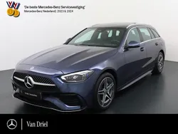 Blauw Gebruikt 2024 Mercedes C300 AMG line Stationwagen | € 49.950 (Eerlijke prijs)