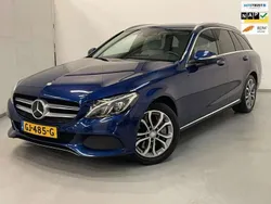 Blauw Gebruikt 2015 Mercedes C350e Stationwagen | € 15.950 (Eerlijke prijs)