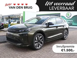 Groen, metallic lak Nieuw 2025 Skoda Enyaq iV SportLine SUV | € 51.495 (Goede deal)