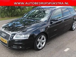 Zwart Gebruikt 2008 Audi A6 S-Line Stationwagen | € 5.999 (Eerlijke prijs)