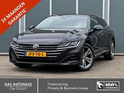 Zwart Gebruikt 2022 VW Arteon R-line Stationwagen | € 29.895 (Super prijs)
