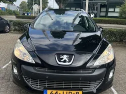Zwart Gebruikt 2009 Peugeot 308 Stationwagen | € 5.000