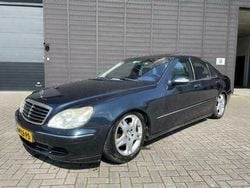 Zwart Gebruikt 2002 Mercedes S430 Sedan | € 2.450 (Super prijs)