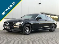 Zwart Gebruikt 2016 Mercedes C180 Prestige Coupé | € 21.995 (Eerlijke prijs)