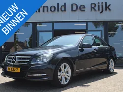 Zwart Gebruikt 2012 Mercedes C180 Avantgarde Sedan | € 9.950