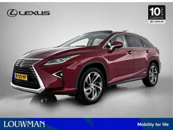 Morello red (rood metallic) Gebruikt 2017 Lexus RX450h President Line SUV | € 37.450 (Goede deal)