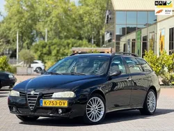 Zwart Gebruikt 2004 Alfa Romeo 156 Impression Stationwagen | € 2.999