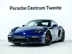 Blauw Gebruikt 2022 Porsche 718 Cayman GTS Coupé | € 114.900