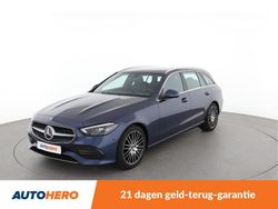 Blauw (metallic) Gebruikt 2023 Mercedes C180 Luxury Stationwagen | € 35.349 (Super prijs)