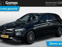 Zwart Gebruikt 2024 Mercedes C180 AMG line Stationwagen | € 56.950