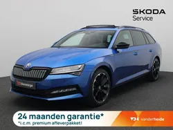 Blauw, metallic lak Gebruikt 2023 Skoda Superb Business Line Stationwagen | € 38.900 (Iets duurder)