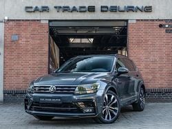 Grijs, metallic lak Gebruikt 2018 VW Tiguan R-line SUV | € 33.950 (Duur)