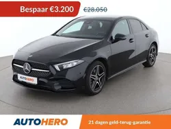 Zwart Gebruikt 2020 Mercedes A250 AMG line Sedan | € 25.049 (Super prijs)
