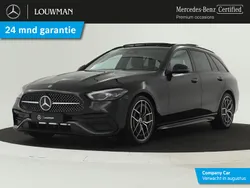 Zwart Gebruikt 2024 Mercedes C180 AMG line Stationwagen | € 49.945 (Eerlijke prijs)