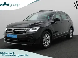 Zwart Gebruikt 2021 VW Tiguan Elegance SUV | € 34.950 (Eerlijke prijs)