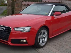 Rood Gebruikt 2015 Audi A5 Cabriolet S-Line Cabriolet | € 22.950 (Eerlijke prijs)