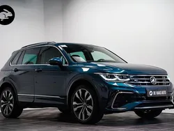 Blauw, metallic lak Gebruikt 2021 VW Tiguan R-line SUV | € 30.800 (Goede deal)