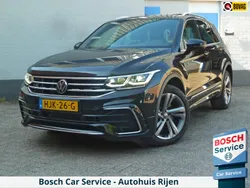 Zwart Gebruikt 2021 VW Tiguan R-line SUV | € 38.945 (Eerlijke prijs)