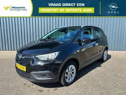Zwart Gebruikt 2019 Opel Crossland X Innovation SUV | € 13.290 (Eerlijke prijs)
