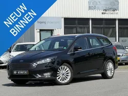 Zwart Gebruikt 2016 Ford Focus Titanium Stationwagen | € 9.450 (Super prijs)