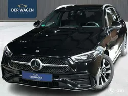 Zwart, metallic lak Gebruikt 2022 Mercedes C300e AMG line Stationwagen | € 38.950 (Eerlijke prijs)