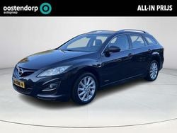 Zwart (metallic) Gebruikt 2012 Mazda 6 Stationwagen | € 12.950