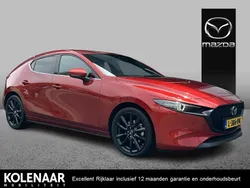 Rood Gebruikt 2021 Mazda 3 Luxury Hatchback | € 20.895 (Eerlijke prijs)