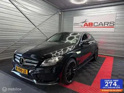 Zwart Gebruikt 2014 Mercedes C180 AMG line Sedan | € 16.950 (Goede deal)