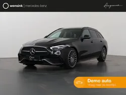 Grijs, metallic lak Gebruikt 2024 Mercedes C180 AMG line Stationwagen | € 54.850 (Iets duurder)