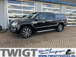 Zwart Gebruikt 2017 VW Amarok Highline Pickup | € 29.950 (Duur)