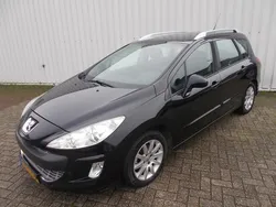Zwart Gebruikt 2009 Peugeot 308 Stationwagen | € 1.595 (Duur)