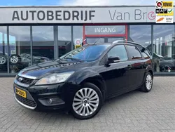 Zwart, metallic lak Gebruikt 2009 Ford Focus Titanium Stationwagen | € 1.350 (Super prijs)