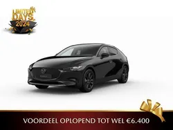 Zwart Gebruikt 2023 Mazda 3 Homura-Line Hatchback | € 37.340
