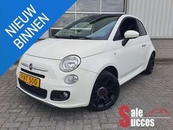 Wit Gebruikt 2014 Fiat 500C Cabriolet | € 6.990 (Eerlijke prijs)