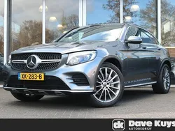 Grijs Gebruikt 2018 Mercedes GLC250 AMG line Coupé | € 39.950 (Eerlijke prijs)