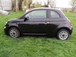 Zwart Gebruikt 2017 Fiat 500 Lounge Hatchback | € 8.750 (Goede deal)